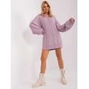 Wool Fashion Italia Megztinis - AT-SW-2367-2.64P - šviesiai violetinis
