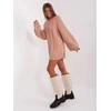 Wool Fashion Italia Megztinis-AT-SW-2367-2.64P-tamsiai rožinis