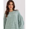 Wool Fashion Italia Megztinis-AT-SW-2367.76P-mint