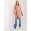 Wool Fashion Italia Megztinis-AT-SW-2367.76P-tamsiai rožinis