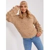 Wool Fashion Italia Megztinis-AT-SW-2382.97P-smėlio spalvos