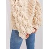 Wool Fashion Italia Megztinis-AT-SW-2382.97P-šviesiai smėlio spalvos