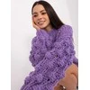 Wool Fashion Italia Megztinis-AT-SW-2382.97P-violetinė