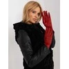 Wool Fashion Italia Pirštinės-AT-RK-2370.96-tamsiai oranžinės spalvos