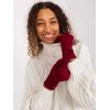 Wool Fashion Italia Pirštinės-AT-RK-23904.26-bordo