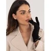 Wool Fashion Italia Pirštinės-AT-RK-239301.10X-juodos