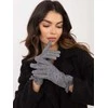 Wool Fashion Italia Pirštinės-AT-RK-239301.10X-pilkos