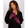 Wool Fashion Italia Pirštinės-AT-RK-239501A.16-bordo