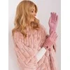 Wool Fashion Italia Pirštinės-AT-RK-239502.77-šviesiai rožinės spalvos