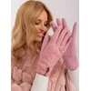Wool Fashion Italia Pirštinės-AT-RK-239502.77-šviesiai rožinės spalvos