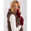 Wool Fashion Italia Pirštinės-AT-RK-239506.98-bordo