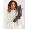 Wool Fashion Italia Pirštinės-AT-RK-239802.28-tamsiai pilkos