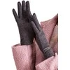Wool Fashion Italia Pirštinės-AT-RK-6202-1,22-tamsiai pilkos spalvos