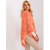 Wool Fashion Italia Pončas-AT-PN-2347.16-oranžinė