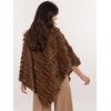 Wool Fashion Italia Pončas-AT-PN-2347.16-rudas