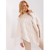 Wool Fashion Italia Pončas-AT-PN-2347.68-ekru