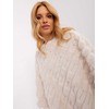 Wool Fashion Italia Pončas-AT-PN-2347.68-ekru