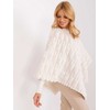 Wool Fashion Italia Pončas-AT-PN-2347.68-ekru