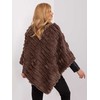 Wool Fashion Italia Pončas-AT-PN-2347.68-rudas
