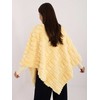 Wool Fashion Italia Pončas-AT-PN-2347.88-šviesiai geltonas