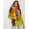 Wool Fashion Italia Šalikas-AT-SZ-2311501.90 - tamsiai mėlynas