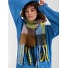 Wool Fashion Italia Šalikas-AT-SZ-2311501.90-juoda-geltona
