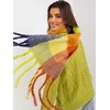 Wool Fashion Italia Šalikas-AT-SZ-2311501.90 - tamsiai mėlynas