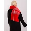 Wool Fashion Italia Šalikas-AT-SZ-23125-1,26-raudonas