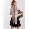 Wool Fashion Italia Šalikas-AT-SZ-23125-1,26-šviesiai violetinis