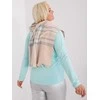 Wool Fashion Italia Šalikas-AT-SZ-23125-1,26-šviesiai rožinis