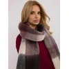 Wool Fashion Italia Šalikas-AT-SZ-2312501.62-rudas
