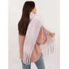 Wool Fashion Italia Šalikas-AT-SZ-2312502.35-šviesiai violetinis
