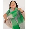 Wool Fashion Italia Šalikas-AT-SZ-2312502.53-žalias