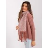 Wool Fashion Italia Šalikas-AT-SZ-23125.75-tamsiai oranžinis