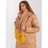 Wool Fashion Italia Šalikas-AT-SZ-23125.75-tamsiai geltonas