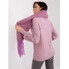 Wool Fashion Italia Šalikas-AT-SZ-23125.75-violetinė