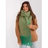 Wool Fashion Italia Šalikas-AT-SZ-23125.75-žalias