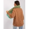 Wool Fashion Italia Šalikas-AT-SZ-23125.75-žalias