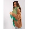 Wool Fashion Italia Šalikas-AT-SZ-23125.75-žalias