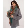 Wool Fashion Italia Šalikas-AT-SZ-231301.49-žalias
