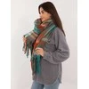 Wool Fashion Italia Šalikas-AT-SZ-231301.49-žalias