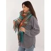 Wool Fashion Italia Šalikas-AT-SZ-231301.49-žalias