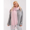 Wool Fashion Italia Šalikas-AT-SZ-2313502.31P-jasny rožinė