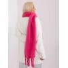 Wool Fashion Italia Šalikas-AT-SZ-2313502.53P-tamsiai rožinis