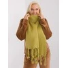 Wool Fashion Italia Šalikas-AT-SZ-2313502.63P-alyvinis