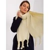 Wool Fashion Italia Šalikas-AT-SZ-2313502.63P-šviesiai geltonas