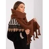 Wool Fashion Italia Šalikas-AT-SZ-2313502.76P-rudas