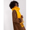 Wool Fashion Italia Šalikas-AT-SZ-2313502.94P-tamsiai geltonas