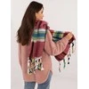 Wool Fashion Italia Šalikas-AT-SZ-231501.03X-bordo