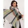 Wool Fashion Italia Šalikas-AT-SZ-231501.03X-pilkas
